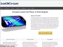 Sites similar to israelcellcompare.com