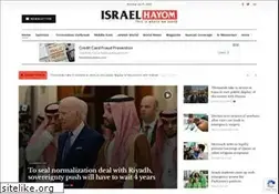 Sites similar to israelhayom.com