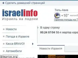 Sites similar to israelinfo.ru