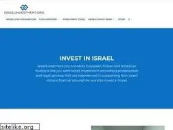 Sites similar to israelinvestment.org