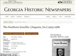 Sites similar to israelite.galileo.usg.edu