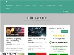 Sites similar to isregulated.com