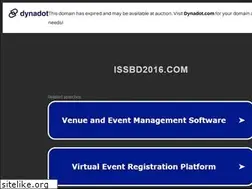 Sites similar to issbd2016.com