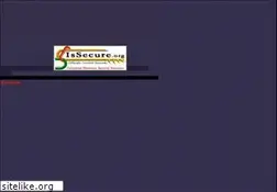 Sites similar to issecure.org