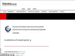 Sites similar to issues.co.nz