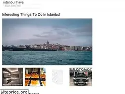 Sites similar to istanbul-hava.onrender.com