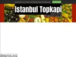 Sites similar to istanbul-topkapi.de