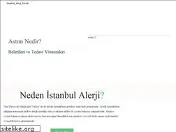 Sites similar to istanbulalerjimerkezi.com.tr