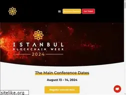 Sites similar to istanbulblockchainweek.com