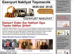 Sites similar to istanbulesenyurtnakliyat.com
