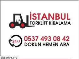 Sites similar to istanbulforkliftkiralama.com