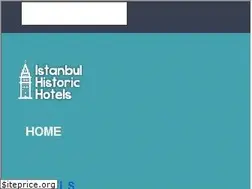 Sites similar to istanbulhistorichotels.com