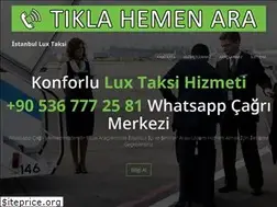 Sites similar to istanbulluxtaksi.com