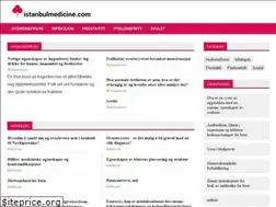 Sites similar to istanbulmedicine.com