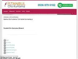 Sites similar to istanbulotokurtarma.net