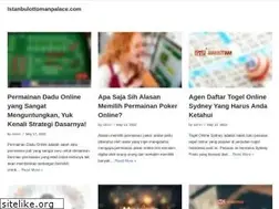 Sites similar to istanbulottomanpalace.com