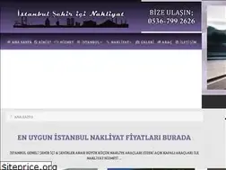 Sites similar to istanbulsehiricinakliyat.net