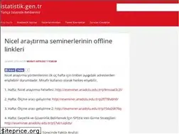 Sites similar to istatistik.gen.tr