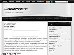 Sites similar to istatistiknotlarim.blogspot.com