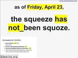 Sites similar to isthesqueezesquoze.com