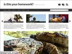 Sites similar to isthisyourhomework.com