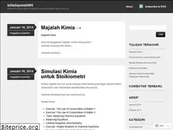 Sites similar to istiistiqomah085.wordpress.com