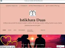 Sites similar to istikharaaduas.wordpress.com