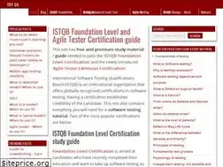 Sites similar to istqbexamcertification.com