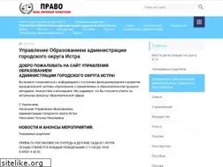 Sites similar to istra-edu.ru