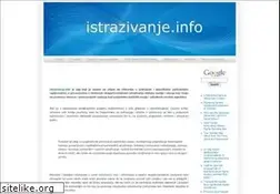 Sites similar to istrazivanje.info
