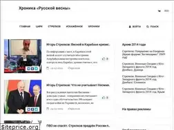 Sites similar to istrelkov.ru