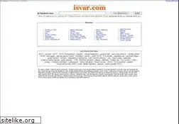 Sites similar to isvar.com