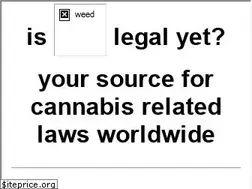 Sites similar to isweedlegalyet.info