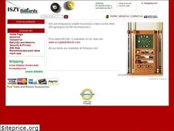Sites similar to iszybilliards.com