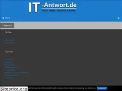 Sites similar to it-antwort.de