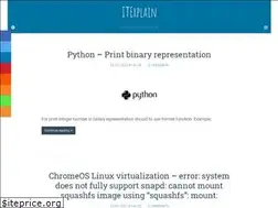 Sites similar to it-explain.com