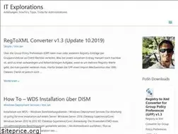 Sites similar to it-explorations.de
