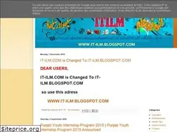 Sites similar to it-ilm.blogspot.in