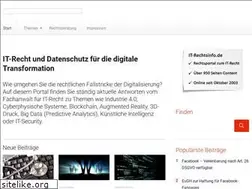 Sites similar to it-rechtsinfo.de