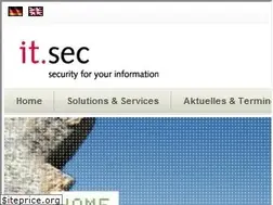 Sites similar to it-sec.de