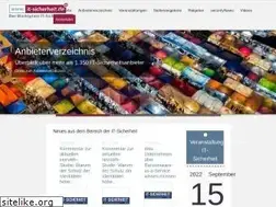 Sites similar to it-sicherheit.de