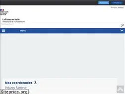 Sites similar to it.ambafrance.org