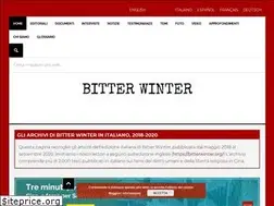 Sites similar to it.bitterwinter.org