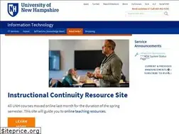 Sites similar to it.unh.edu