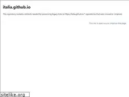 Sites similar to italia.github.io