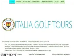 Sites similar to italiagolftours.com