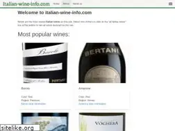 Sites similar to italian-wine-info.com
