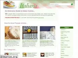 Sites similar to italiana.co.uk