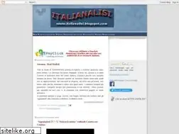 Sites similar to italianalisi.blogspot.com