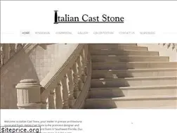 Sites similar to italiancaststone.com